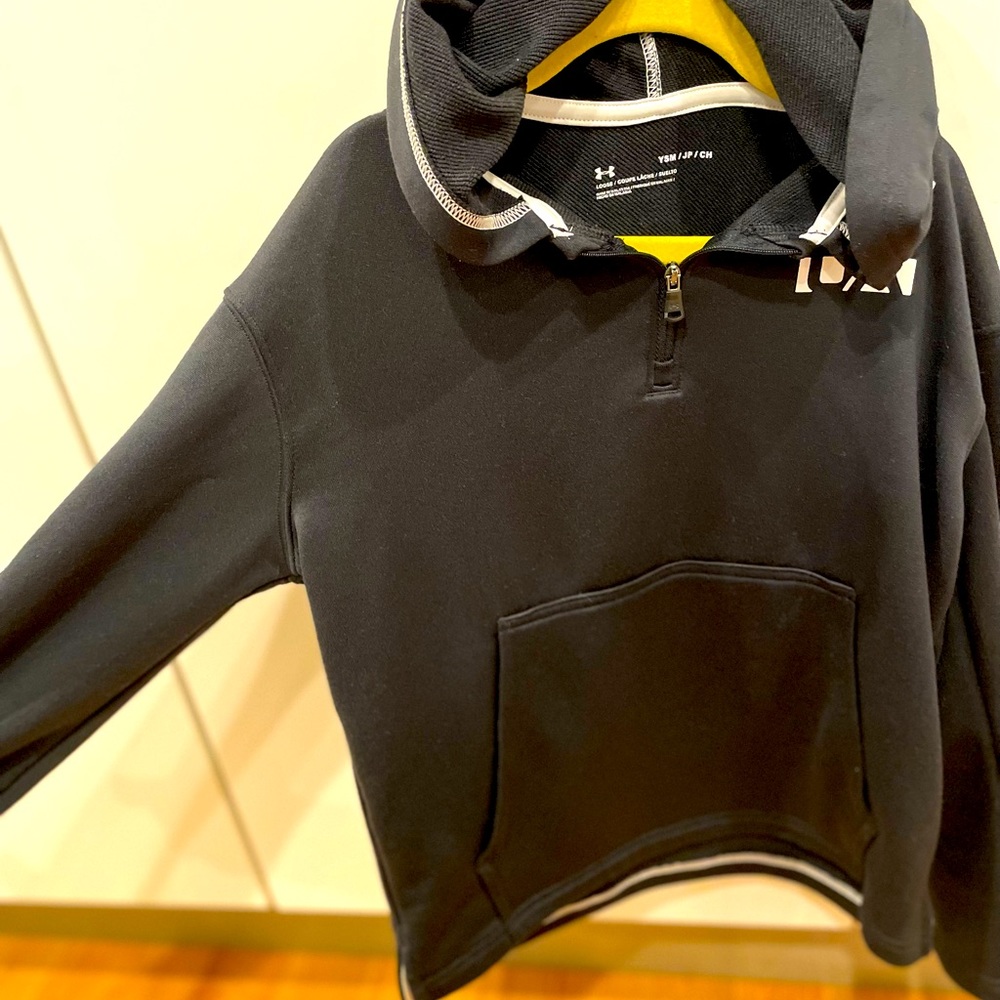 Used but in a good condition boy half way zip sweater